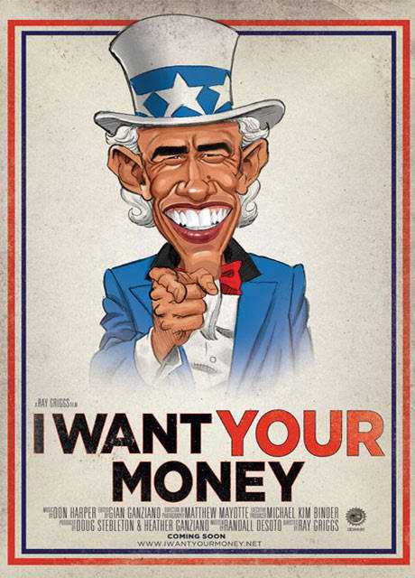 I want your money