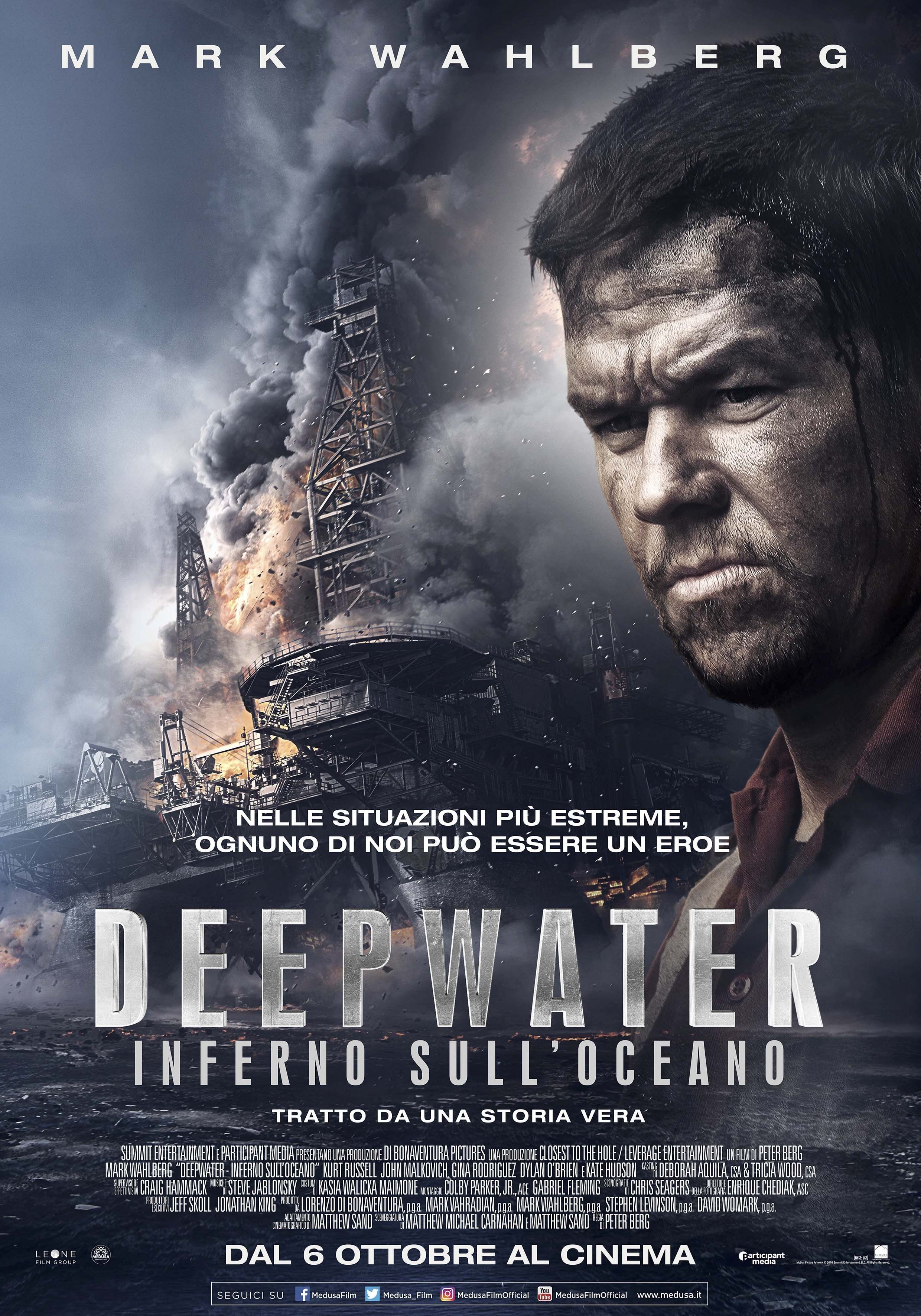 Deepwater Inferno sull'oceano trama e cast ScreenWEEK
