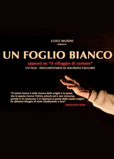 Un foglio bianco
