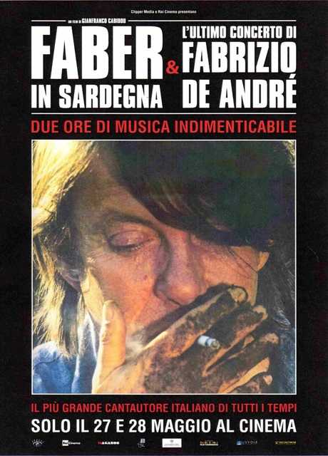 Faber in Sardegna & L’ultimo concerto di Fabrizio De André