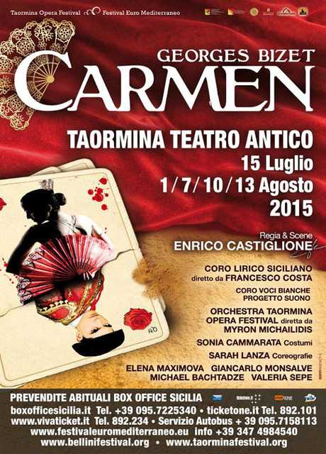 Teatro Antico di Taormina: Carmen