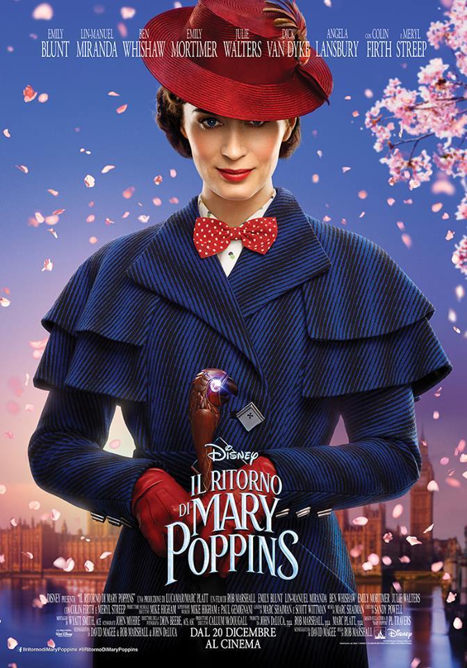 Risultati immagini per mary poppins il ritorno locandina