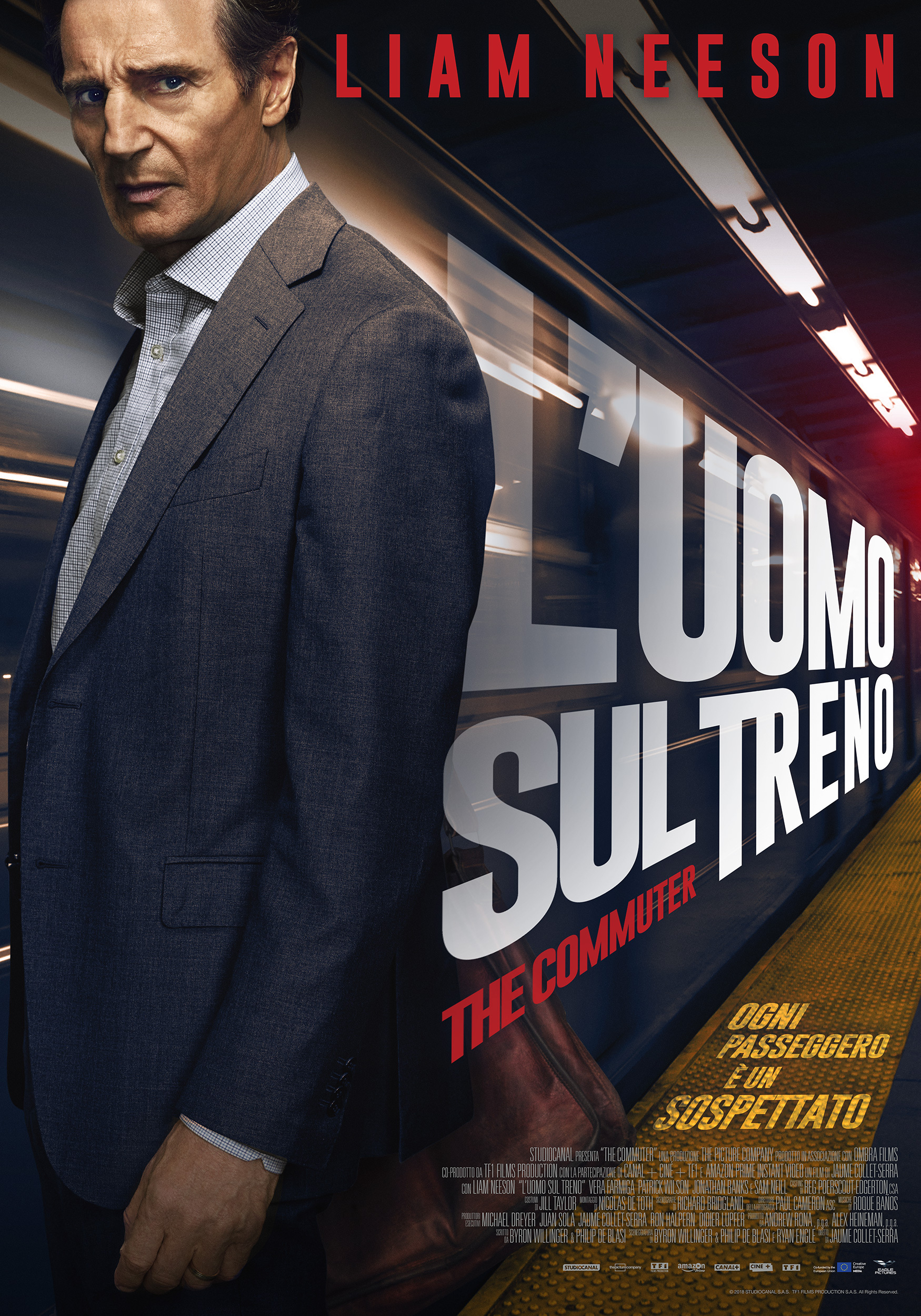 L'uomo sul treno The Commuter trama e cast ScreenWEEK
