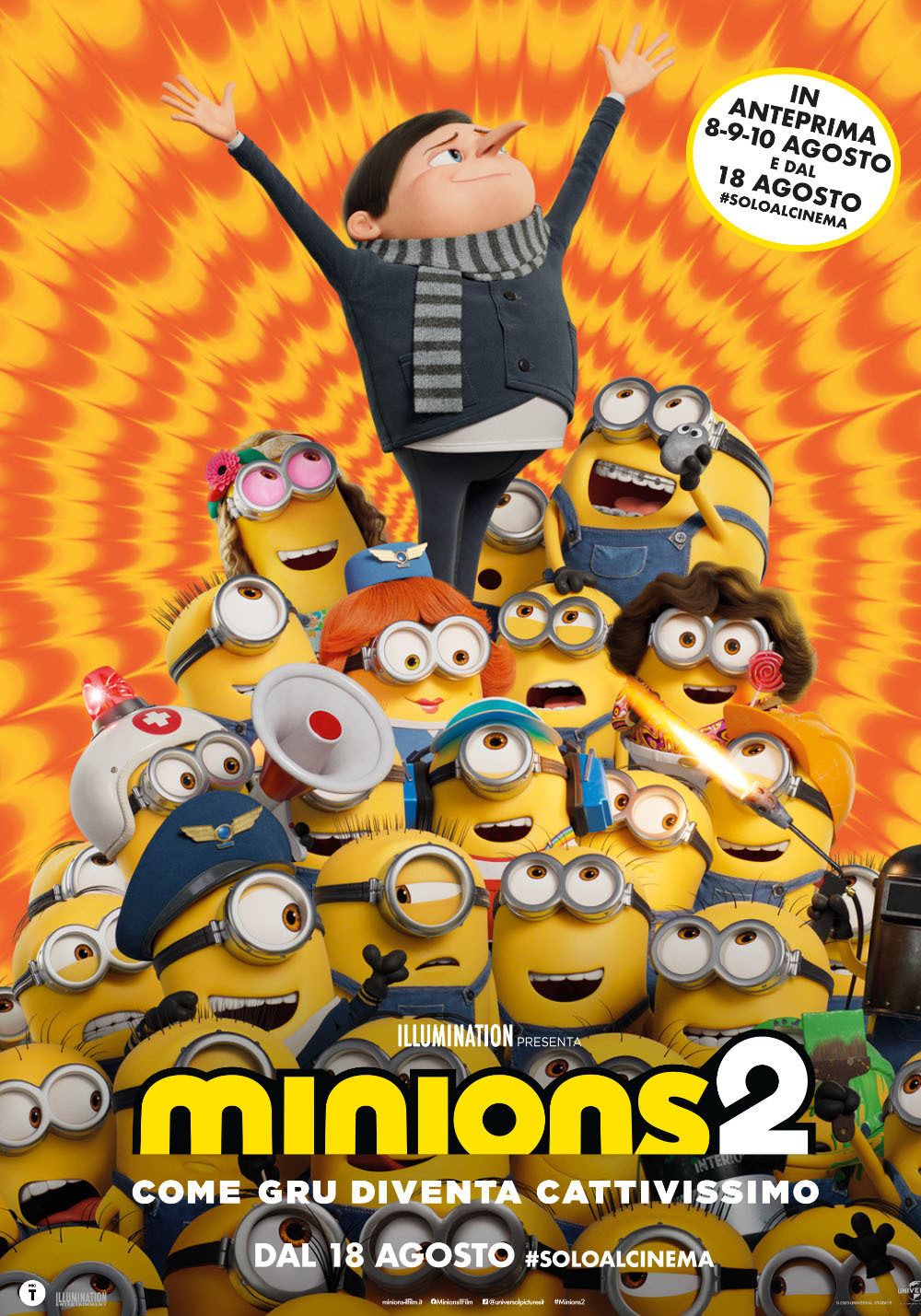 Minions 2 - Come Gru Diventa Cattivissimo Orari Di Programmazione