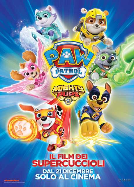 Paw Patrol Mighty Pups - Il Film dei Super Cuccioli