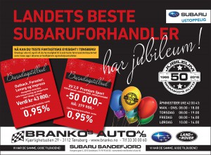 Fasade: Subaru Sandefjord