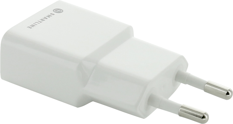 SmartLine Laddare USB Adapter 1 port 2,4A Vit SmartLine Laddare USB Adapter 1 port 2,4A Vit