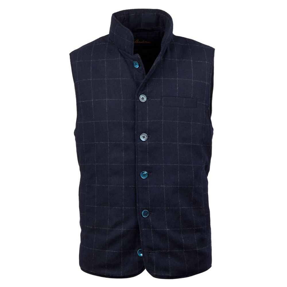 Bild 1 av Stenströms Window Pane Wool Vest