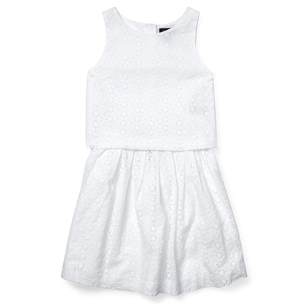 Bild 1 av Eyelet Top & Skirt Set
