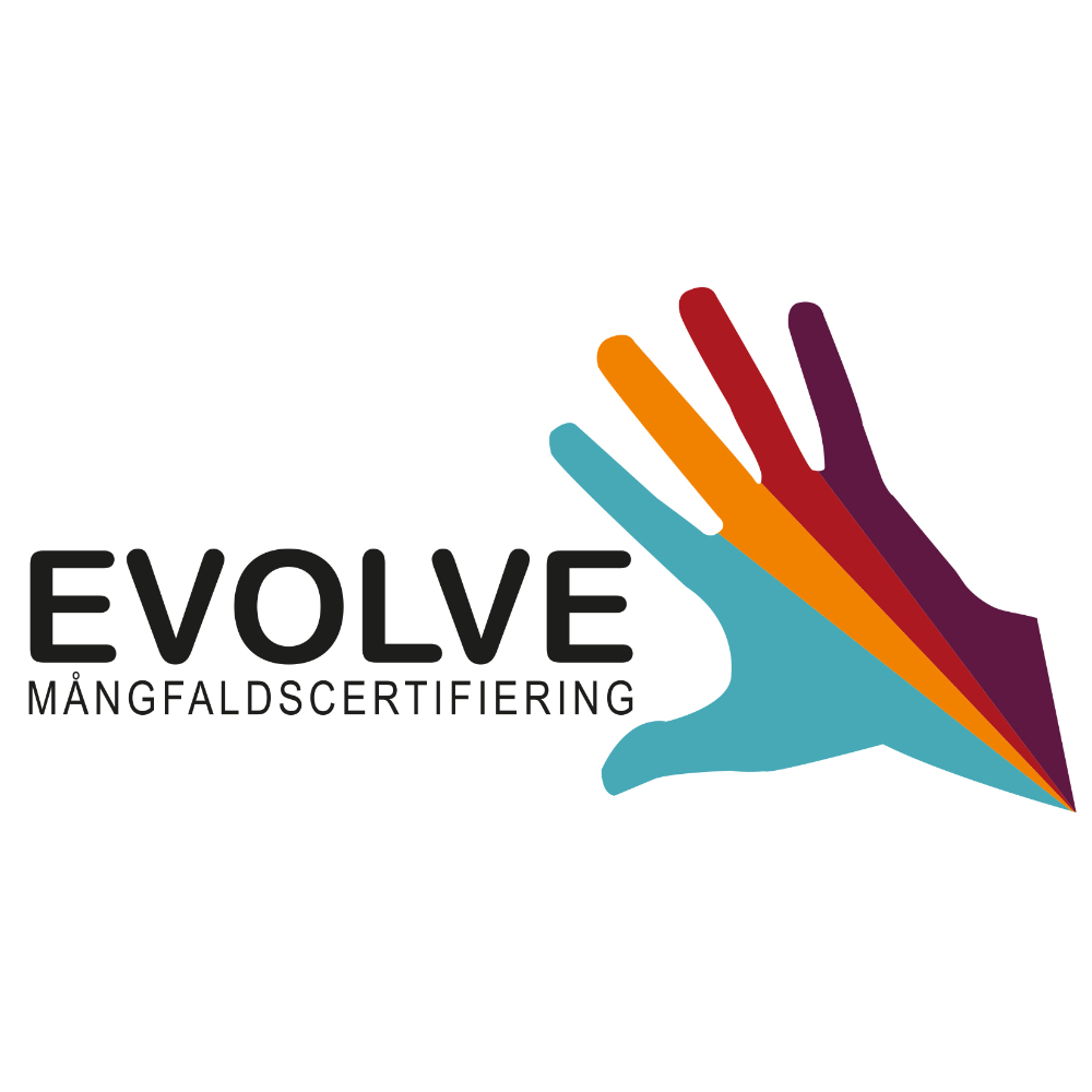 evolve mångfaldscertifiering