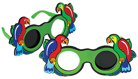 Parrot Occluder Glasses 2stk