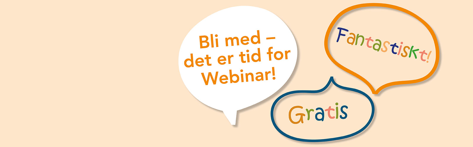 Delta i våre webinarer