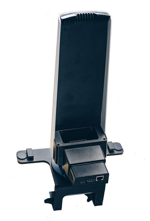 Docking station with table clamp