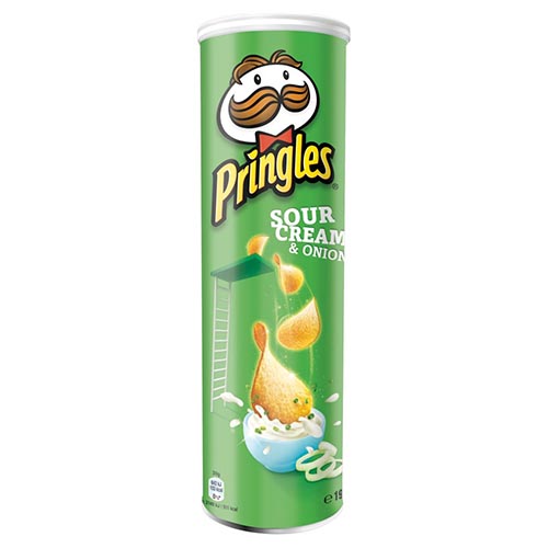 Läs mer om PRINGLES GRÖN SOUR.ONION 200 G