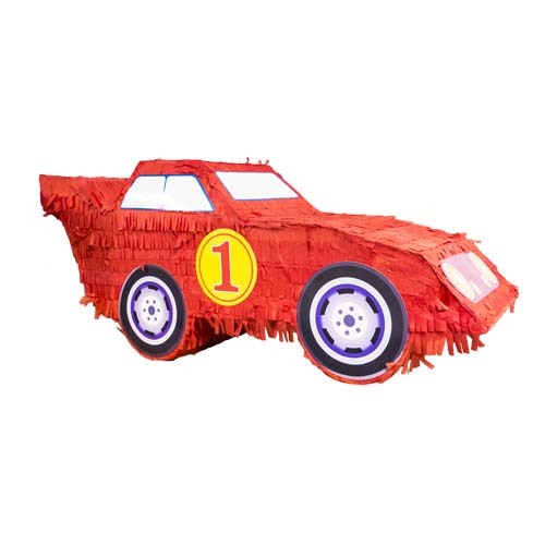 PIÑATA BIL RÖD