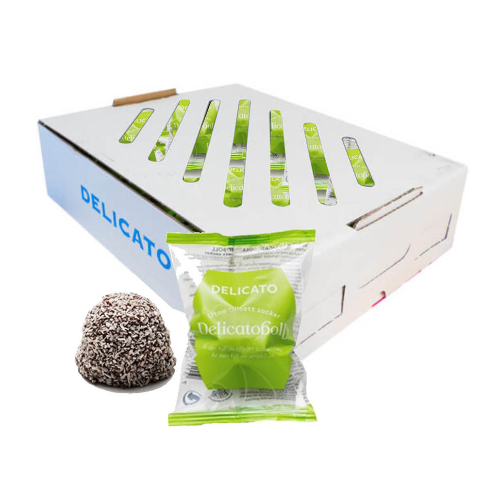 Delicatoboll utan tillsatt socker 50st