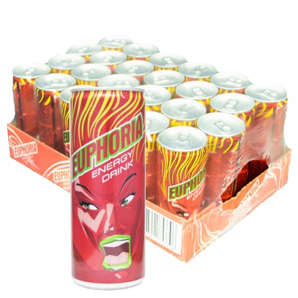 Euphoria Energy 25 cl x 24 st /