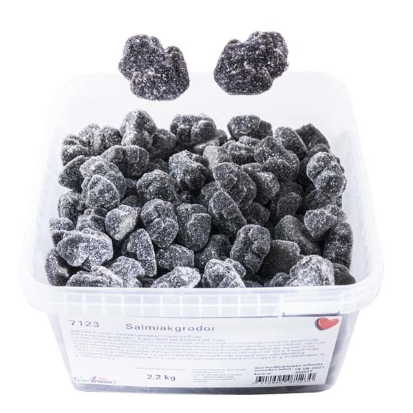 Aroma Salmiakgrodor - 2,2 kg /