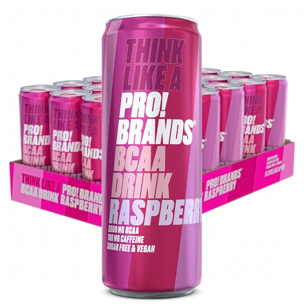 Pro Brand BCAA Raspberry 33 CLx24st /