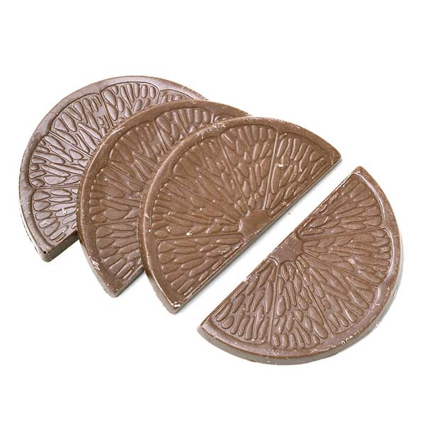 Apelsinklyftor med chokladsmak - 2 kg /