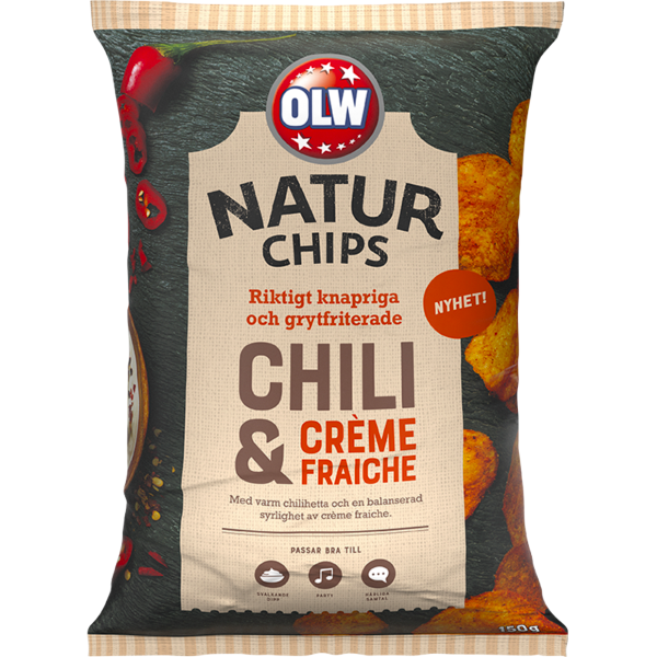 OLW Naturchips Chili Créme fraiche