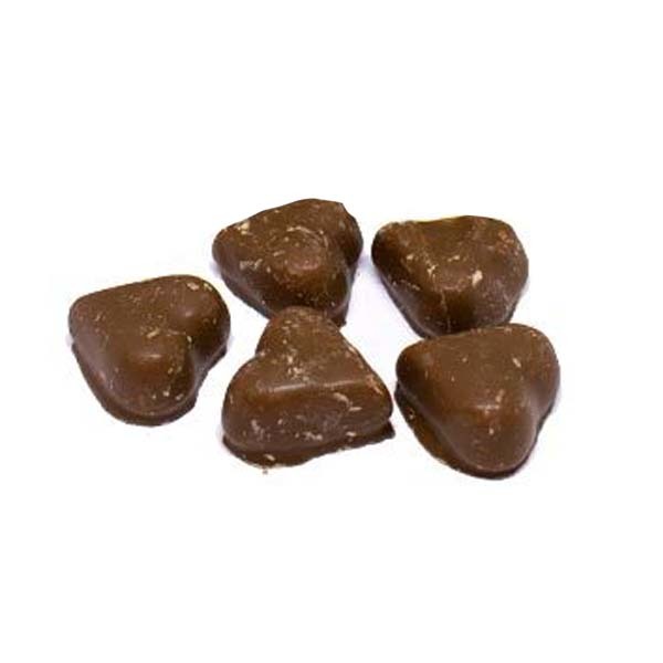 Chokladhjärtan med skum - 1,2 kg /