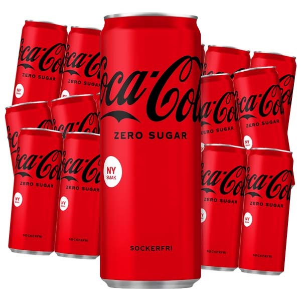 Coca Cola Zero Ny Smag