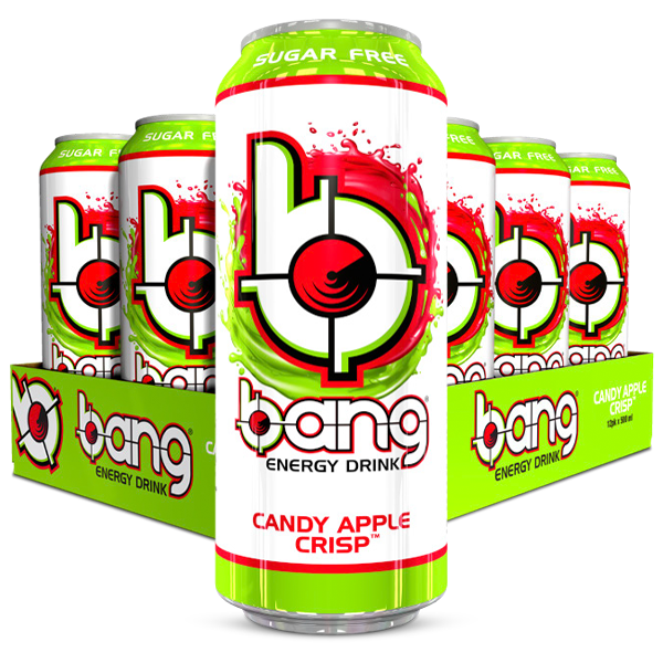 Bang Energy Candy Apple Crisp 12x 50cl present/presenttips