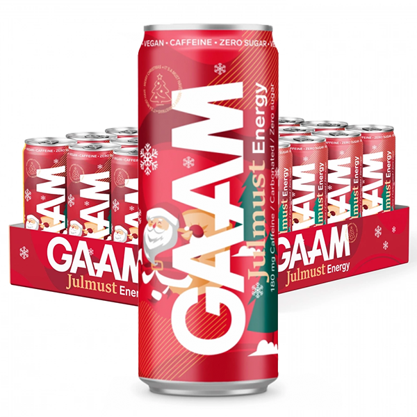 GAAM Energy Julmust 24st x 33cl