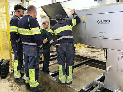 Limex lådtvättar till Svenska Skogsplantor