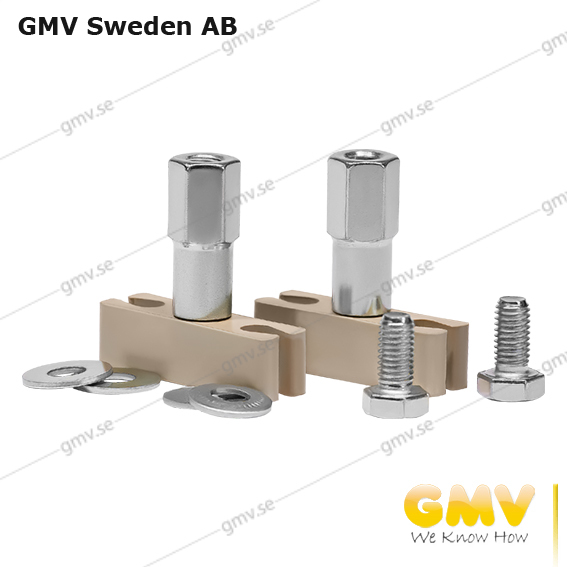 DÖRRSTYRNING 2stTRÖSKEL 90x30x 16mm