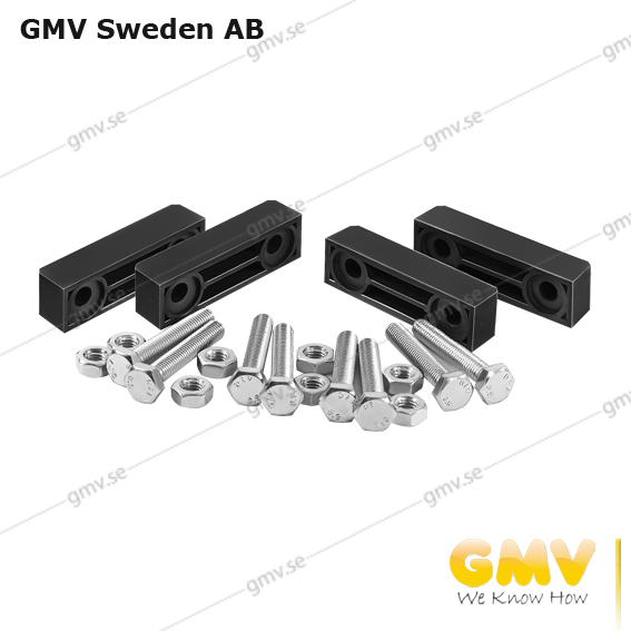 GEJDLAGER SATS 4stDBG L= 90mm 1000Kg