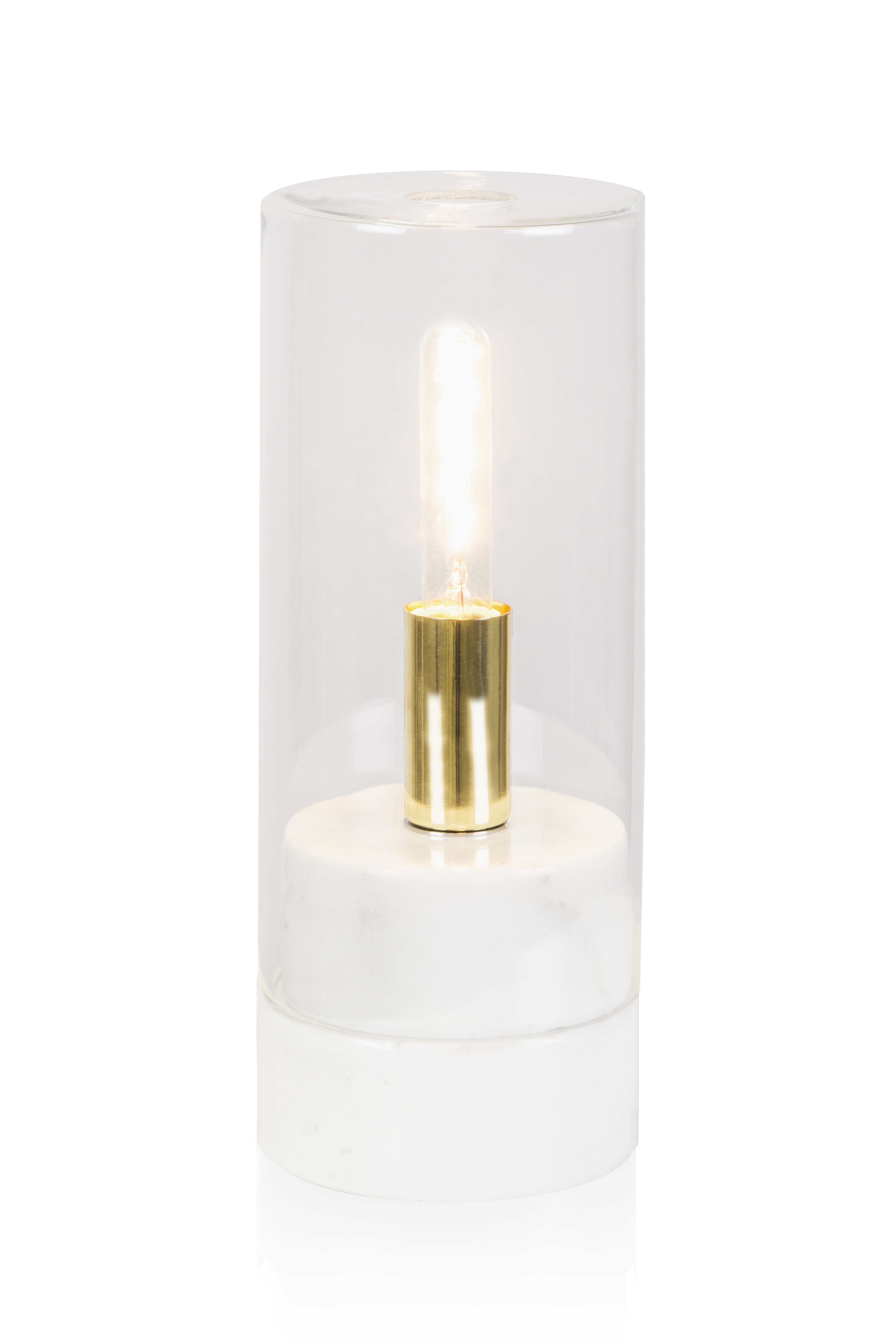 Globen rock bord lampa klar glas