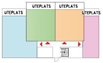 Färgkarta för placering på våning