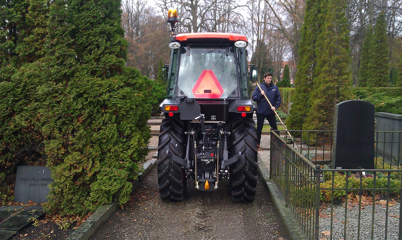 bild av Kubota  M8540N Smalspårig traktor