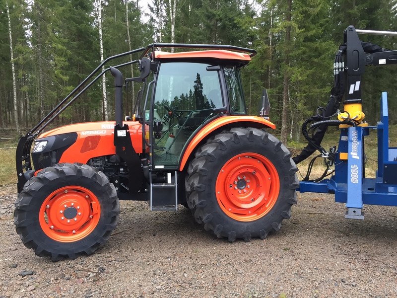 bild 6 av Kubota M8560/M9960 Skogsombyggd