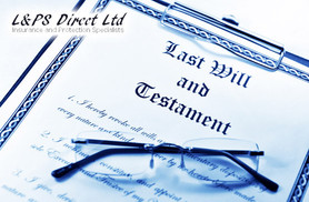 £19.99 for a professional will writing service at home, or £27.99 for a couples will from L & PS Direct – save a heavenly 80%