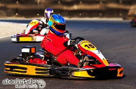 £24 instead of £66 for 1 hour of karting with 240cc twin engine carts around a 500m track with Absolutely Karting, Slough – save 64%