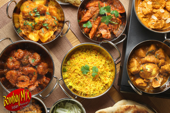 £9.99 for a 2 course meal for 2, including a starter, main and side plus coffee or ice cream each, or £19.98 for 4 at Bombay Mix – save up to 74%