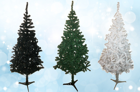 £17.99 instead of £49 for a luxury 5ft Artificial Christmas Tree in a range of colours from Aquwa – get into the festive spirit and save 63%