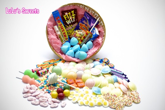£9.99 instead of £24.99 (from Lulu’s Sweets) for a Sweetie Gift Basket crammed with 20 different kinds of retro sweets - save 60% + FREE DELIVERY