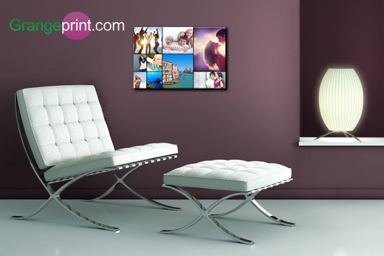 £9.95 instead of £57 (from Grangeprint) for a 12"x16" Facebook photo-montage canvas print –  'like' the saving of  83%