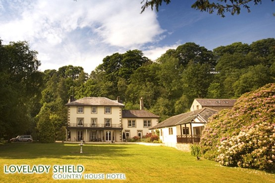 £99 instead of up to £240 for a 2 night stay for 2 and breakfast at the Lovelady Shield Country House Hotel, Cumbria – up to save 59%