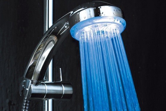 £9.95 instead of £24.99 for an LED colour changing showerhead from Funky Pig – brighten up your morning and save 60%