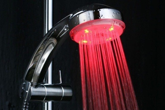 £9.95 instead of £24.99 for an LED colour changing showerhead from Funky Pig – brighten up your morning and save 60%