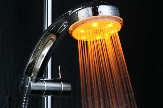 £9.95 instead of £24.99 for an LED colour changing showerhead from Funky Pig – brighten up your morning and save 60%