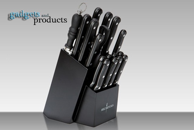 £21.99 instead of £69.99 (from Gadgets & Products) for a Hell’s Kitchen 18 piece knife block set - save 69%