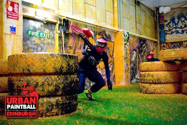 £4 for 3 hours of indoor paintballing for up to 4 people, £9 for up to 10 ppl  or £14 for up to 20 ppl at Urban Paintballing - save up to 94%