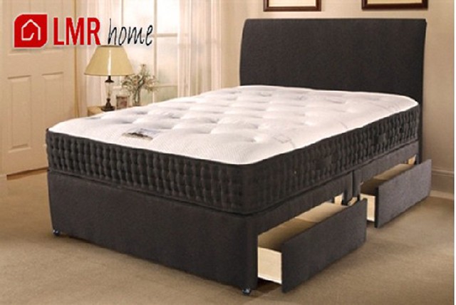 £249 for a single Divan bed and memory foam mattress, £289 for a double or £329 for a king – sleep in luxury and save up to 62%