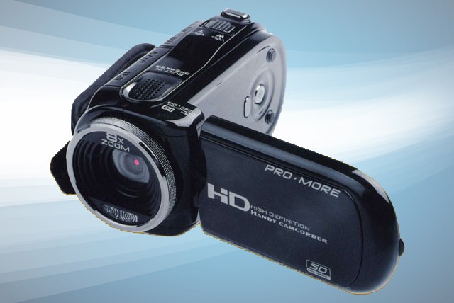 £59 instead of £119.62 (from Vivacity Stores) for a 12MP HD Digital Camcorder with 8x digital zoom – unleash your inner Spielberg and save 51%
